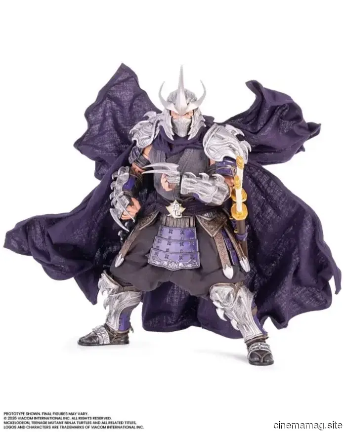 Mondo begins taking pre-orders for the sixth scale figure of Shredder from Teenage Mutant Ninja Turtles.