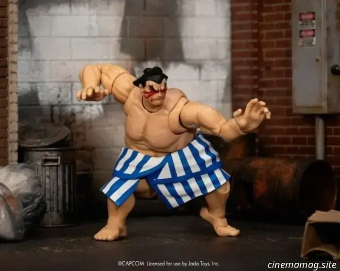 E. Honda se une a la línea de figuras de acción Ultra Street Fighter II de Jada Toys