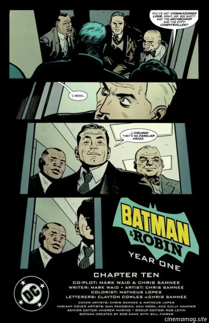 Batman and Robin: Year One #10 - Comic Book Sneak Peek