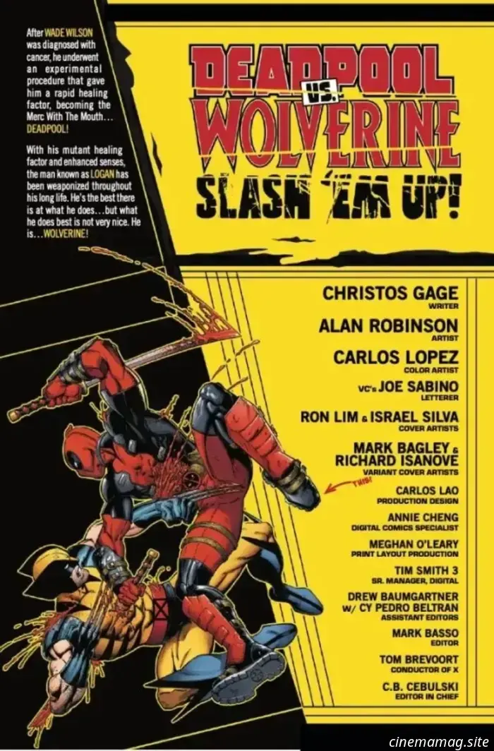 Deadpool vs. Wolverine: Slash 'Em Up #1 - Comic Book Sneak Peek