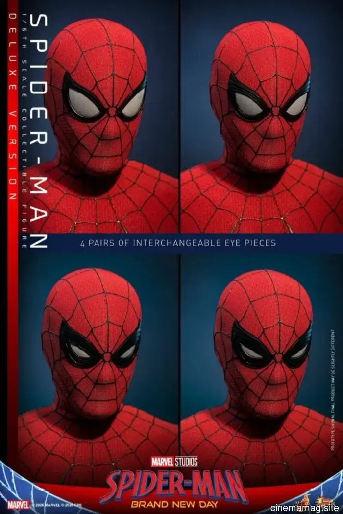 Spider-Man: Brand New Day figura de sexta escala presentada por Hot Toys