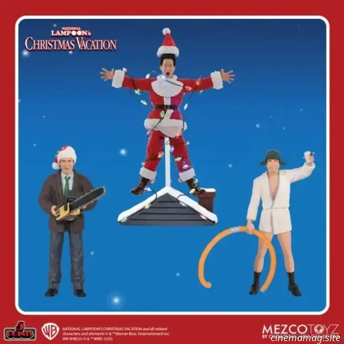 Mezco Toyz has revealed a 5 Points action figure set based on National Lampoon’s Christmas Vacation.