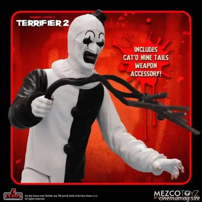 Art the Clown and The Little Pale Girl are added to Mezco’s 5 Points collection with the Terrifier 2 action figure set.