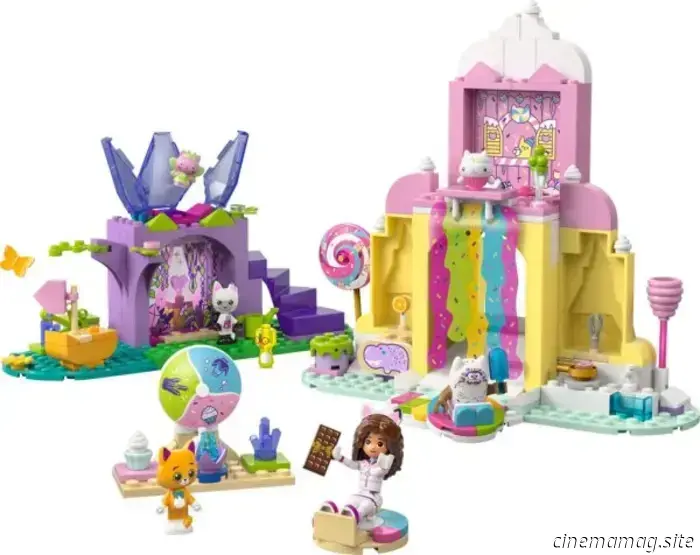 LEGO reveals sets that are tied to Gabby's Dollhouse: The Movie.
