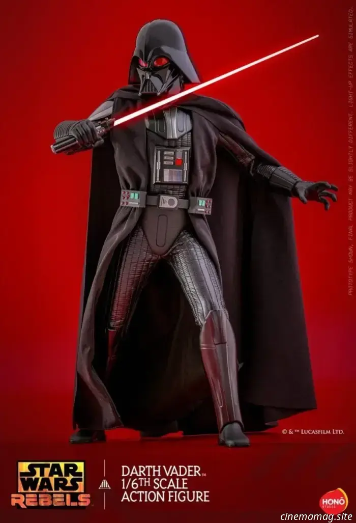 Star Wars Rebels di Hono Studio Darth Vader sesta figura in scala rivelata