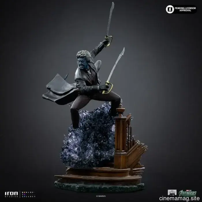 Nightcrawler se une a la colección Avengers: Doomsday de Iron Studios con una estatua de Art Scale.