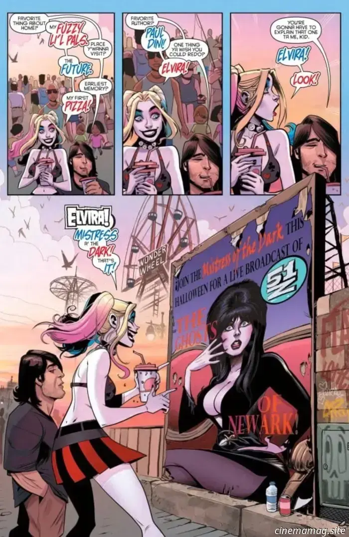 Scopri in anteprima Harley Quinn X Elvira #1