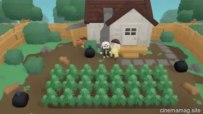 Fattoria accogliente erba con il trailer di Joint Venture di Jay e Silent Bob