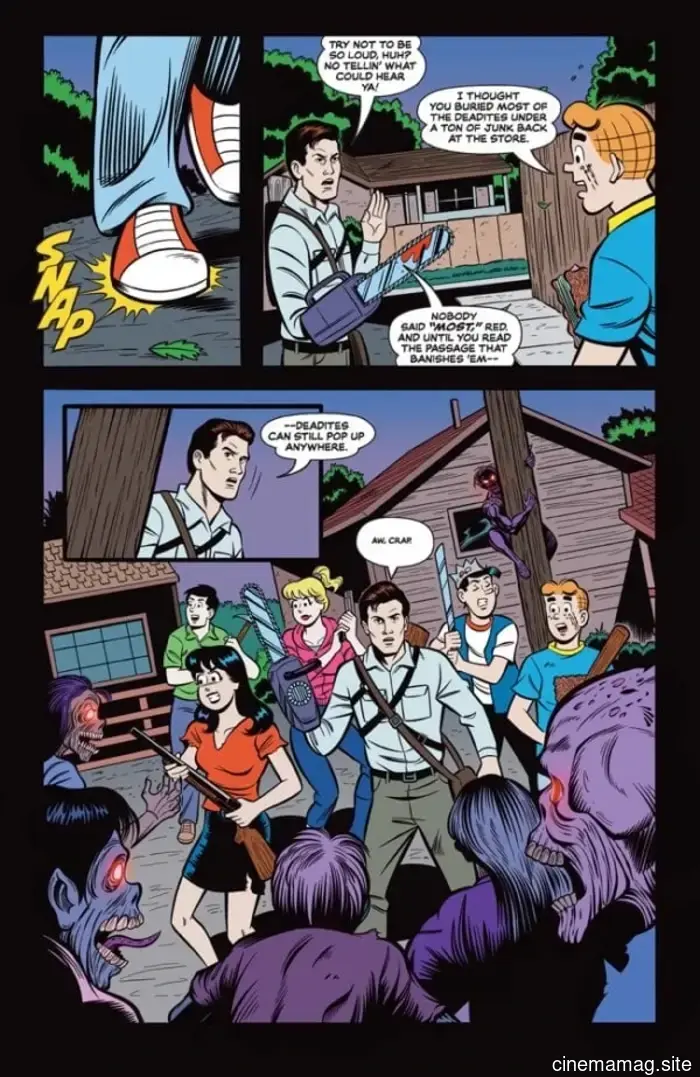 Предварительный просмотр комикса – Archie X Army of Darkness #5
