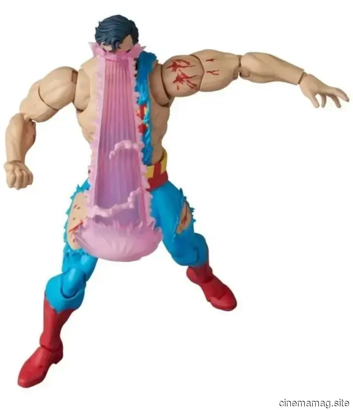 Medicom presenta las figuras MAFEX de Superman dañado en batalla y Doomsday de La muerte de Superman.