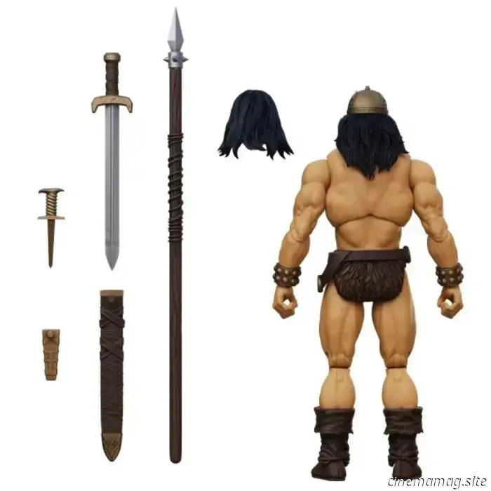 La figura Hero H.A.C.K.S. de Conan el Bárbaro presentada por Boss Fight Studio