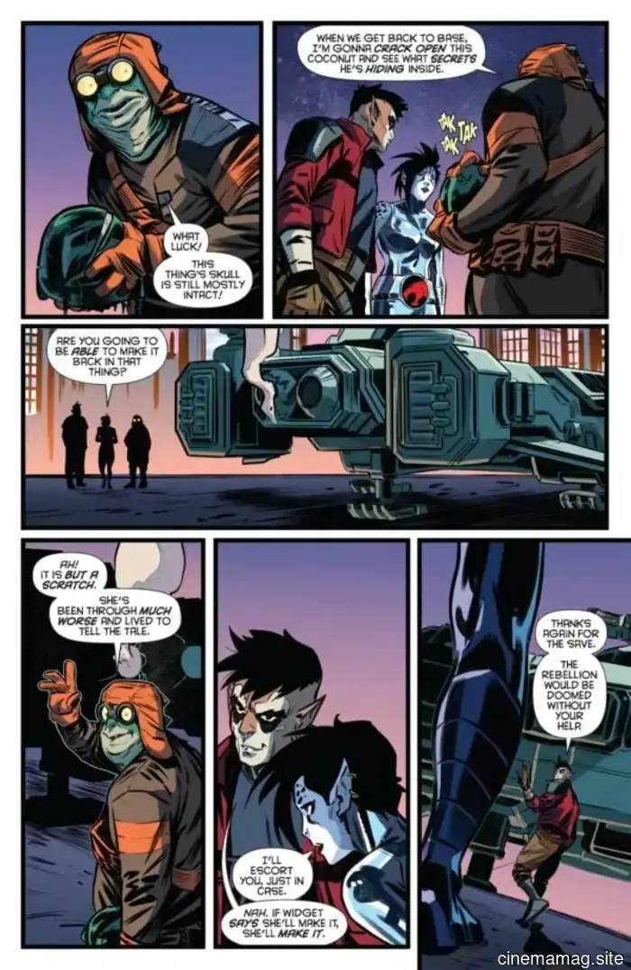 Vista previa del cómic – ThunderCats X SilverHawks: ThunderHawks #1