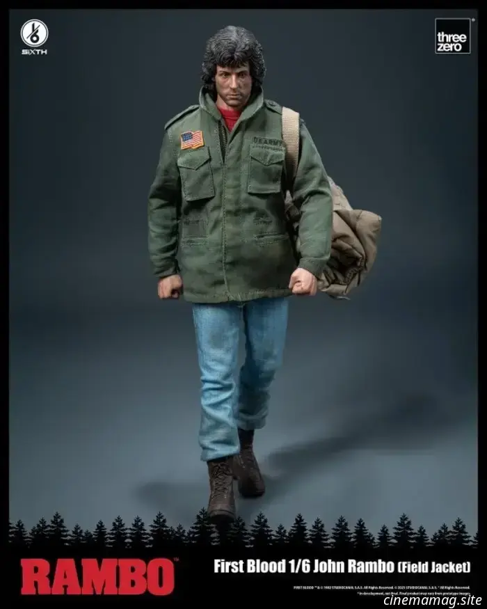 Threezero svela la figura in scala 1/6 di John Rambo (First Blood)