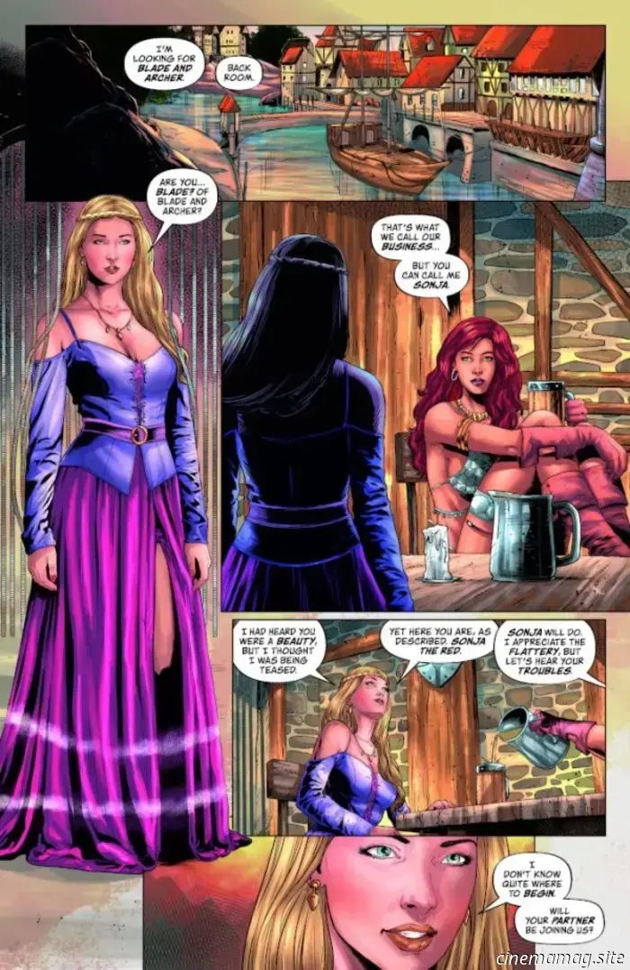 Red Sonja Noir #1 - Adelanto de cómic