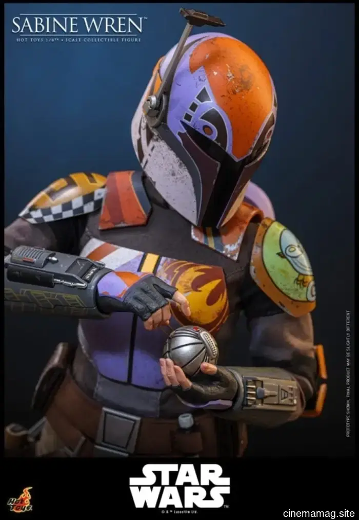 Hot Toys has released new sixth scale figures of Sabine Wren and Ezra Bridger from Star Wars Rebels.