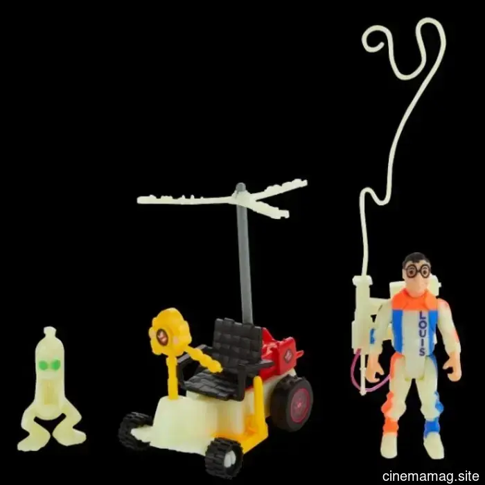 Kenner Classics Настоящие Охотники за Привидениями Ecto-Glow Светящийся Вертолет и эксклюзивный набор Луиса Талли на Comic-Con, представленный Hasbro