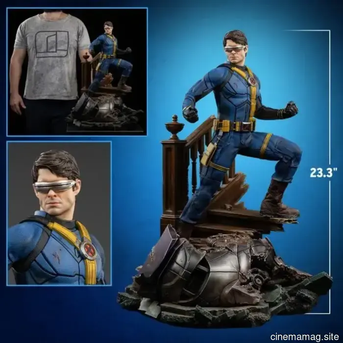 Iron Studios has revealed the quarter scale statue of Cyclops from Avengers: Doomsday.