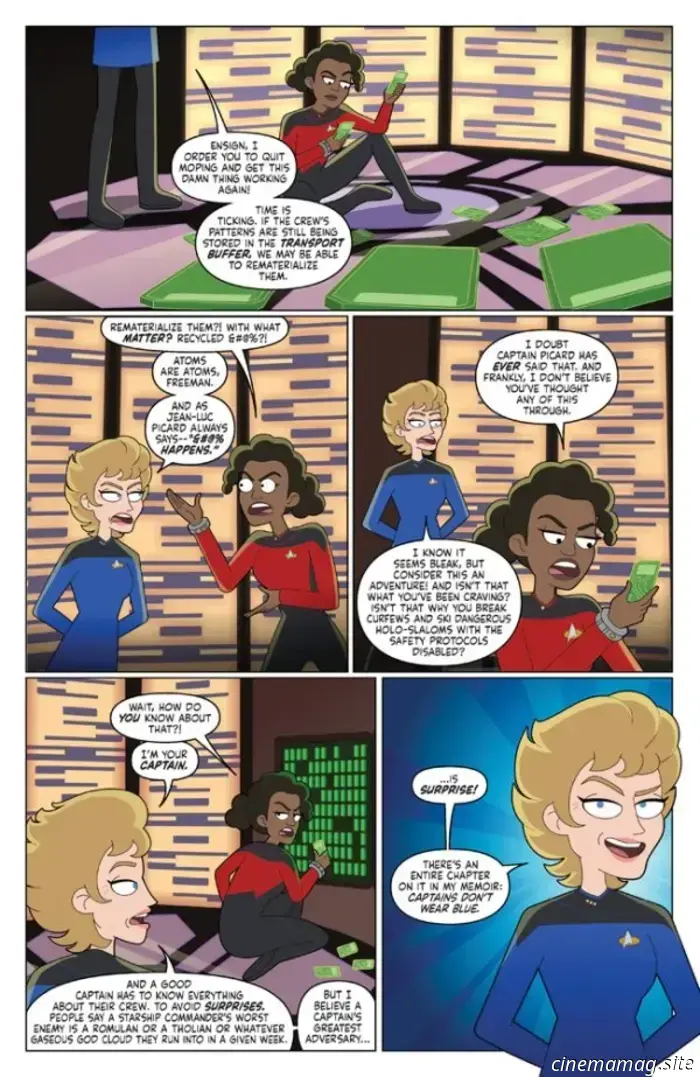 Star Trek: Lower Decks #8-Anteprima dei fumetti