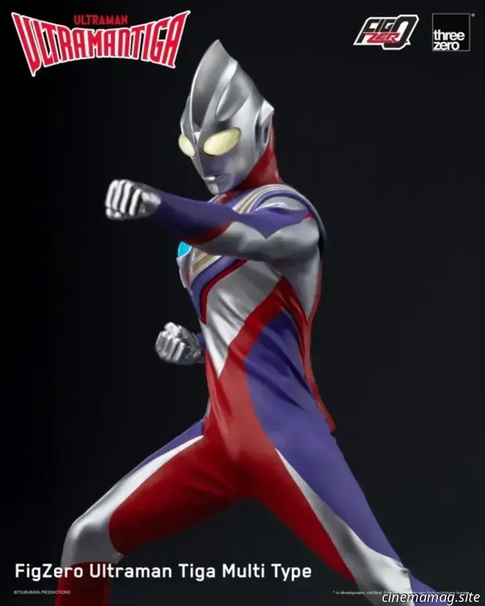 Threezero has revealed the sixth scale figure of Ultraman Tiga Multi Type from the FigZero Series.