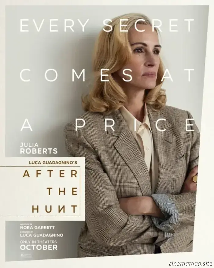 Первый трейлер и постеры к фильму Луки Гуаданьино «After the Hunt»