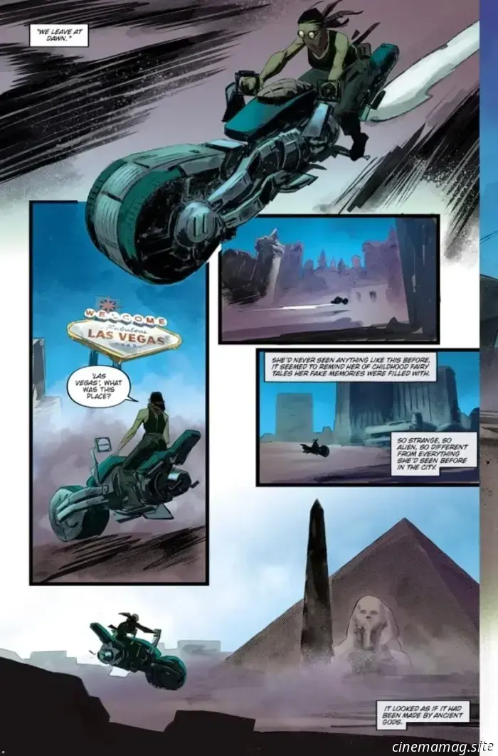 Take a first glimpse at Blade Runner: Black Lotus - Las Vegas #1.