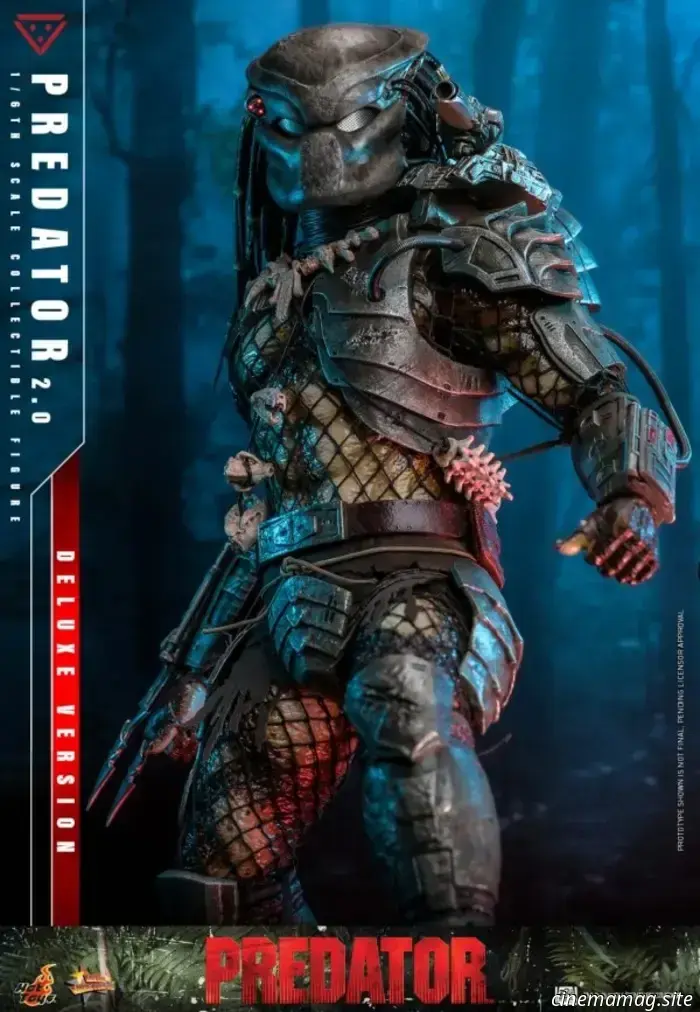 Hot Toys reveals a new deluxe sixth scale figure of Predator.