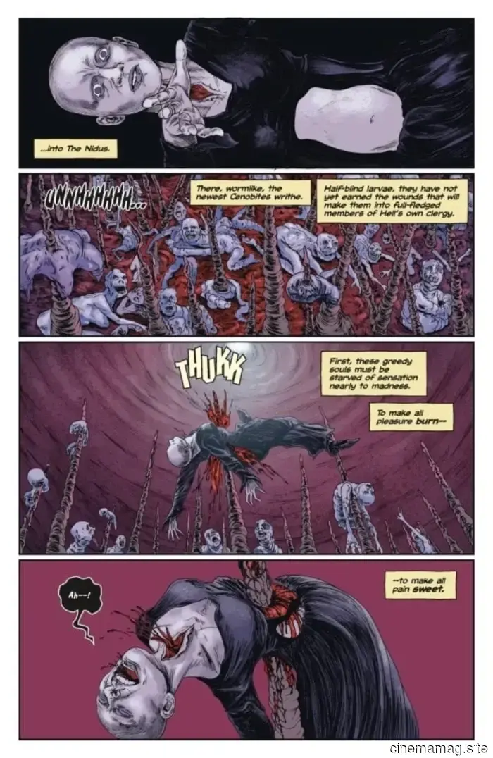 Inizia una nuova era di fumetti di Hellraiser con la prima anteprima di Hellraiser: Resurrections – The Deep Gospel
