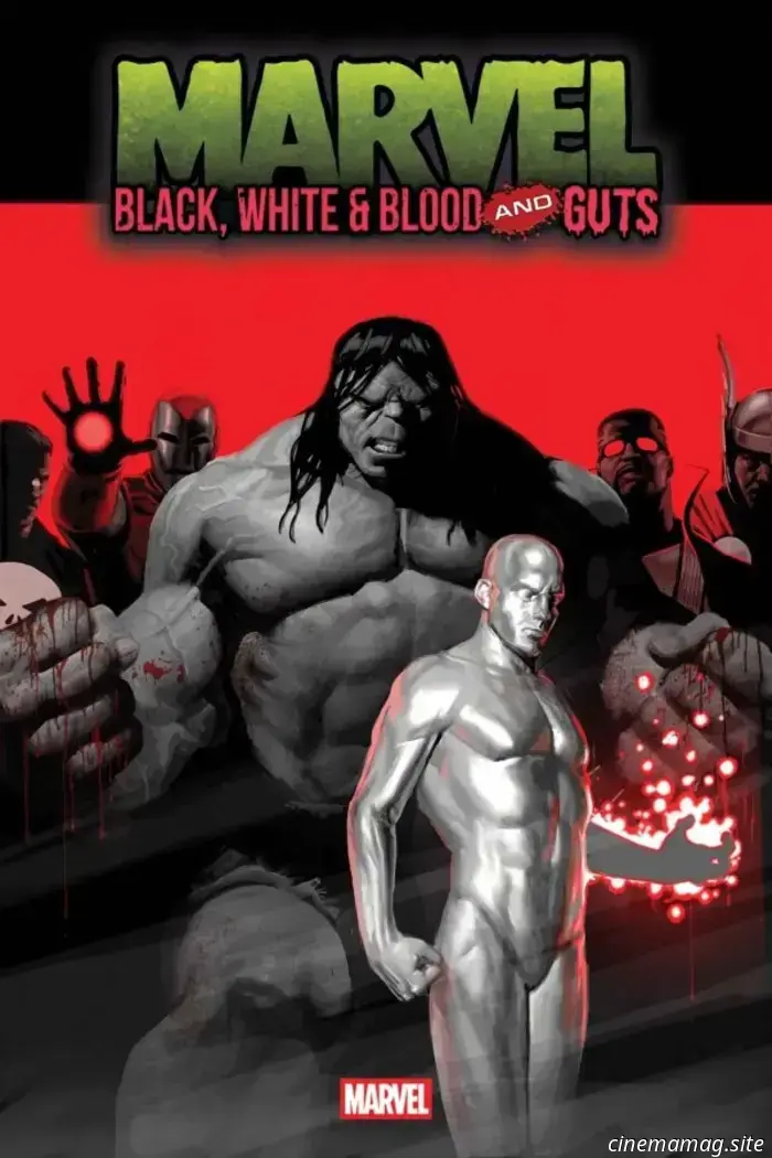 Marvel is set to celebrate Halloween with the release of the horror series Marvel: Black, White & Blood and Guts.