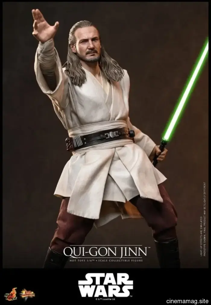 Hot Toys has unveiled a new sixth scale figure of Qui-Gon Jinn from Star Wars: Episode I – The Phantom Menace.