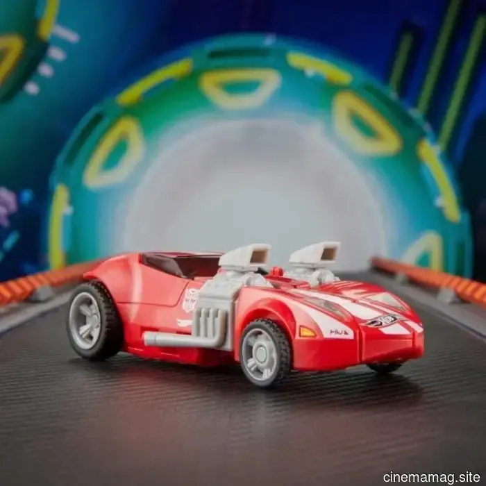 Hasbro introduces new Hot Wheels X Transformers transforming robot figures.