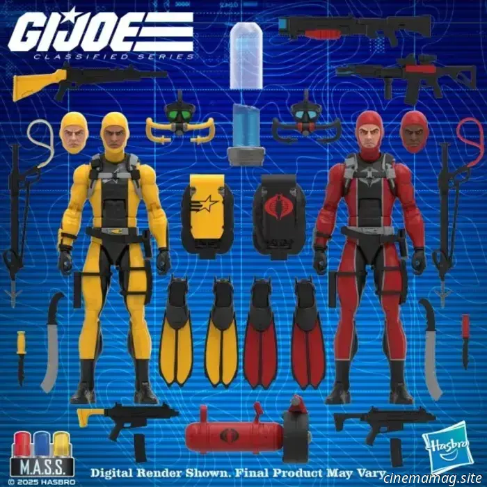 Hasbro's latest reveals for the G.I. Joe: Classified Series feature the A.W.E. Striker, Cobra S.N.A.K.E., along with additional M.A.S.S. Device and Retro Cardback editions.