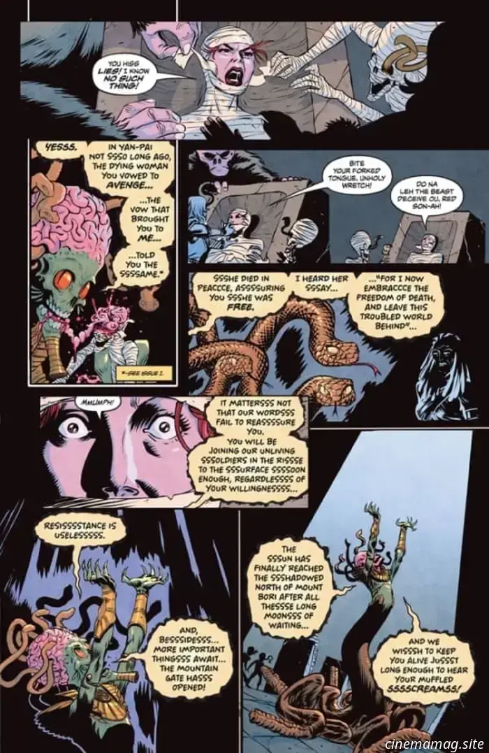 Red Sonja Ataca Marte #4 - Avance de cómic