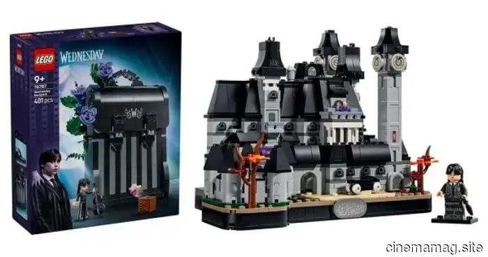 LEGO reveals new Wednesday Backpack and Nevermore Academy sets.