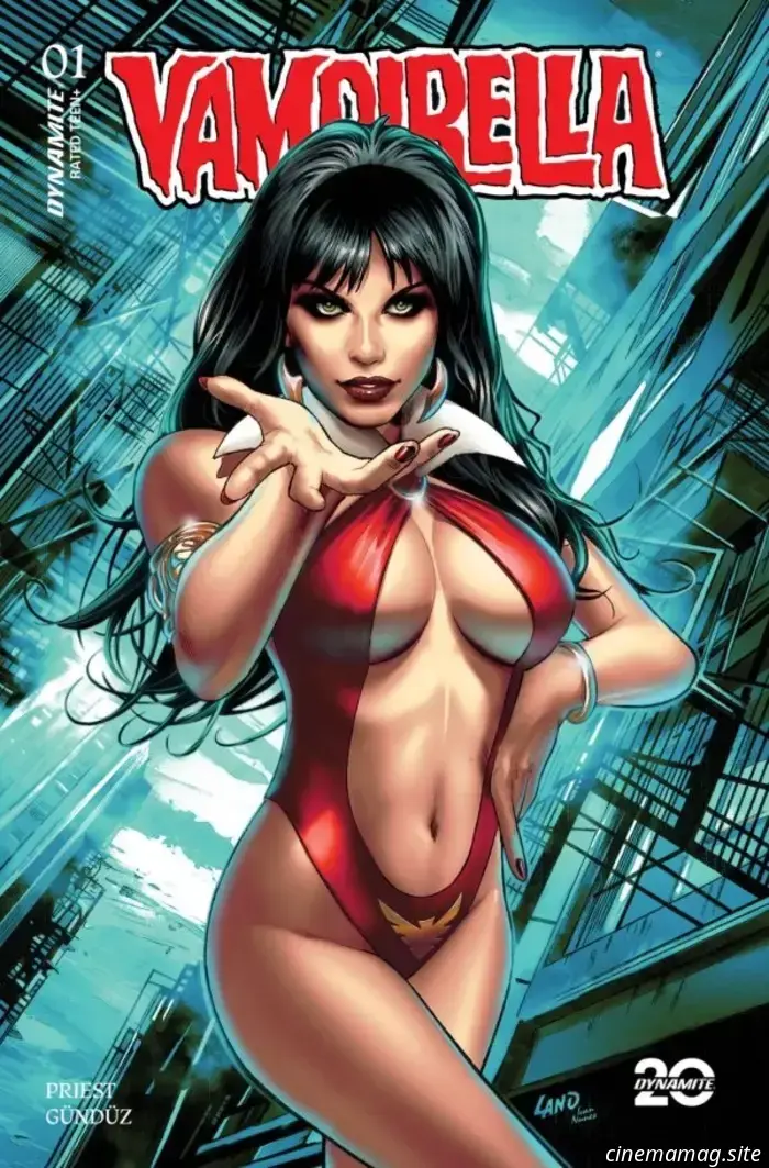 Vampirella #1 has been previewed for the first time, offering a sneak peek at Dynamite's upcoming series.