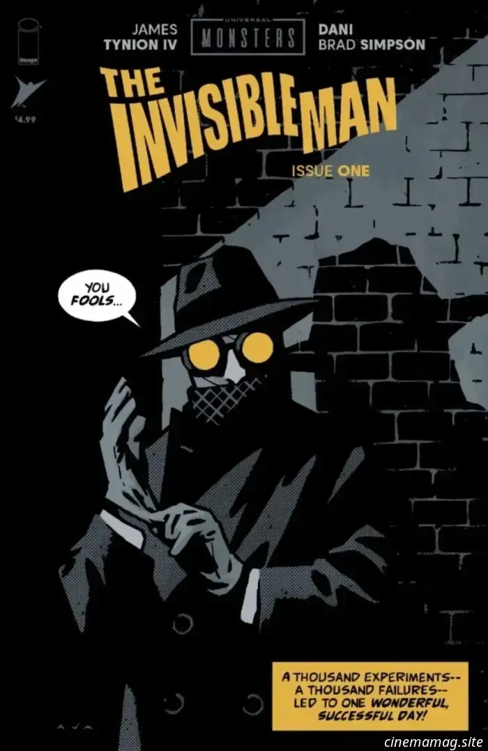 Image and Skybound have announced a new series centered around Universal Monsters: The Invisible Man.
