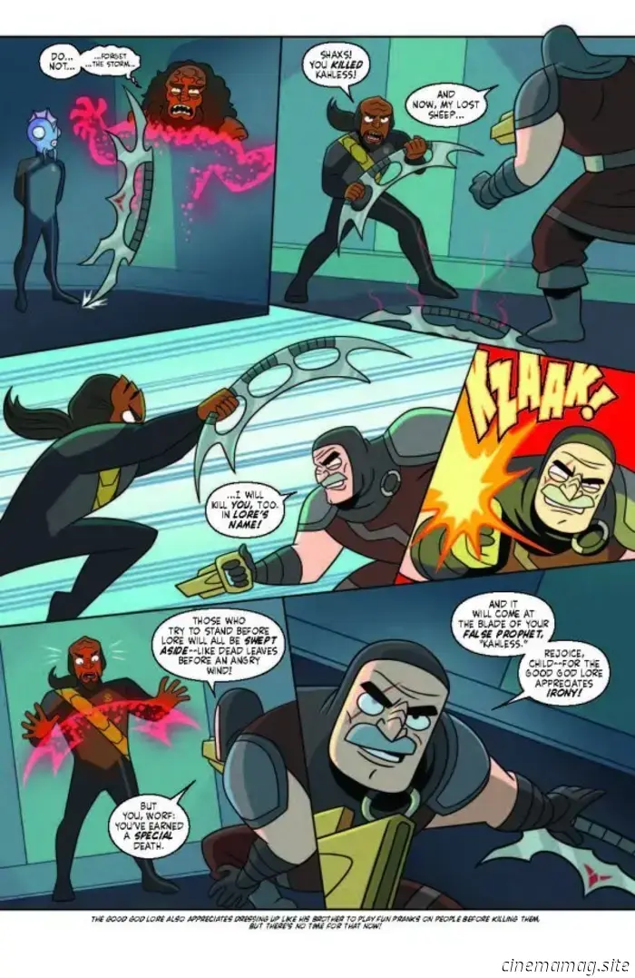 Comic Book Sneak Peek - Star Trek: Lore War – Shaxs' Worst Day #1