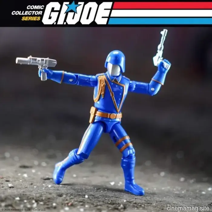 Super7 has revealed the G.I. Joe: A Real American Hero ReAction+ Cobra Commander & Comic Book Box Set.