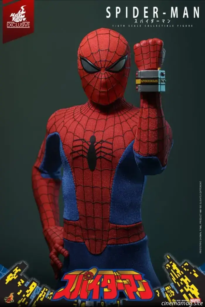 Action figure in scala 1/6 di Spider-Man giapponese svelata da Hot Toys