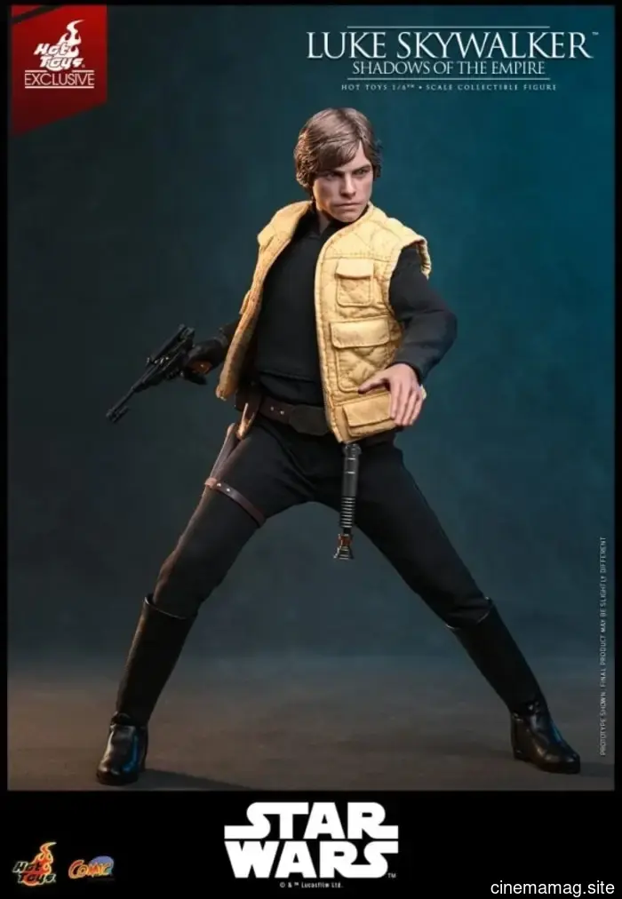 Luke Skywalker from Shadows of the Empire is now a part of Hot Toys' sixth scale action figure collection from Star Wars.