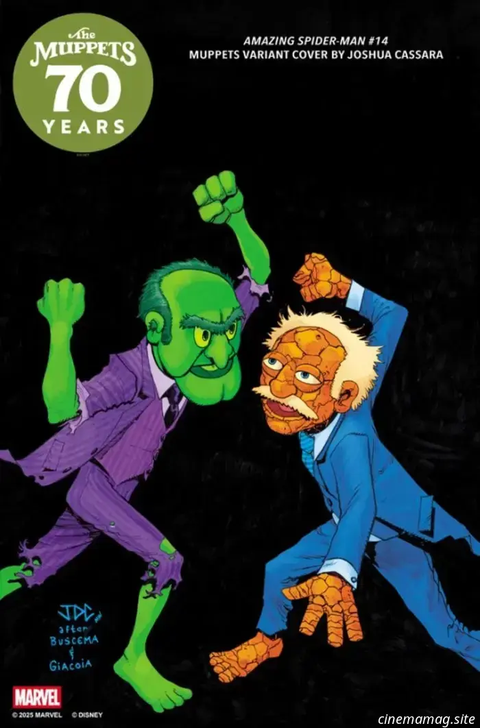 Marvel Comics presenta portadas alternativas para el 70.º aniversario de los Muppets