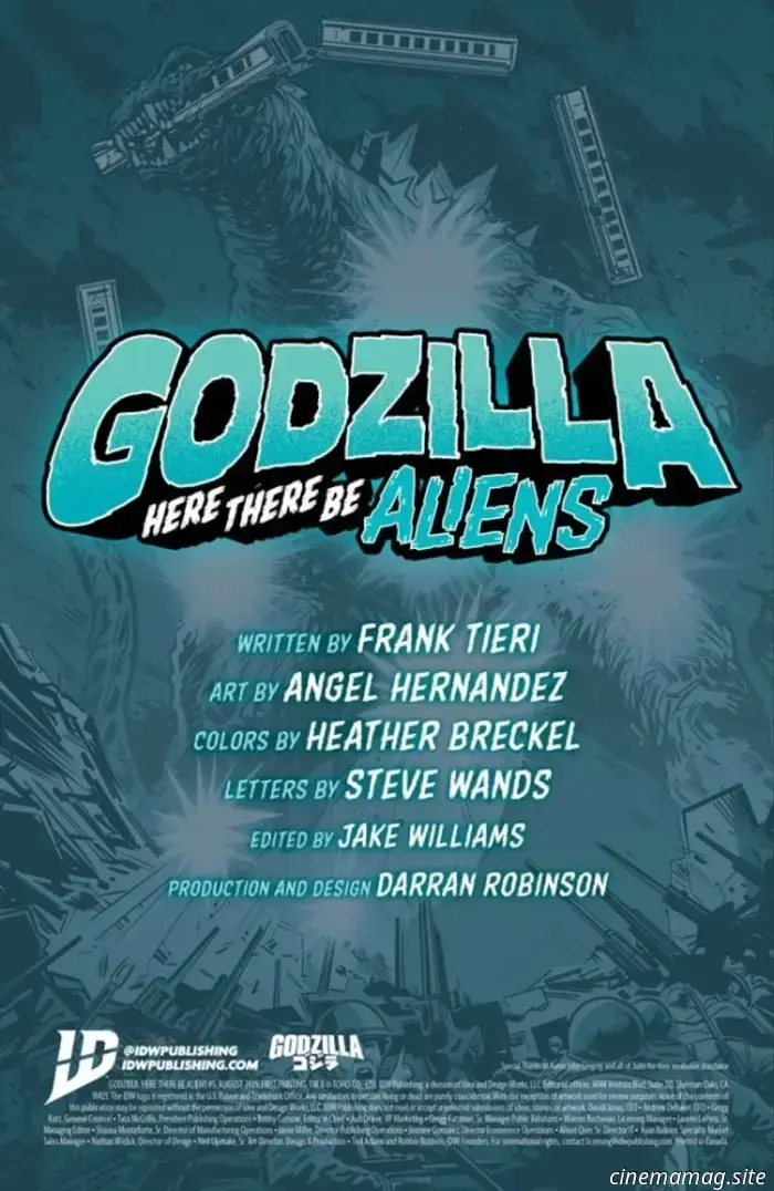 Godzilla: Qui Là Ci Sono Extraterrestri #3 - Anticipazione di Fumetto