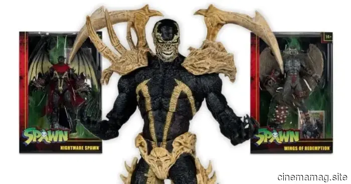 McFarlane Toys releases Nightmare Spawn, Wings of Redemption, and Curse of the Spawn action figures.