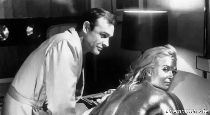 12 Behind-the-Scenes Photos of Goldfinger Showcasing Bond at His Finest
