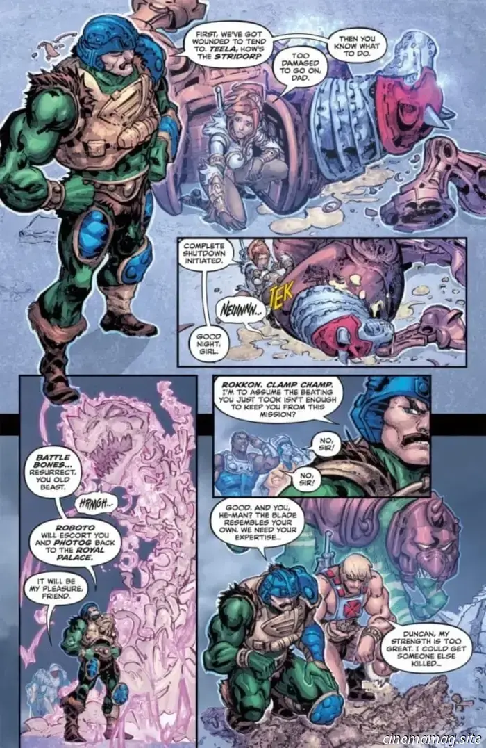 Превью комикса — Хи‑Мен и Властелины Вселенной: Меч изъянов №3