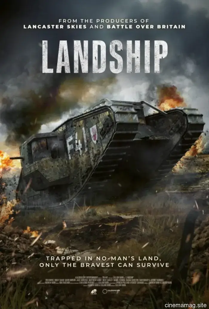 In the trailer for the World War I action thriller Landship, a tank crew battles for their survival in No Man's Land.