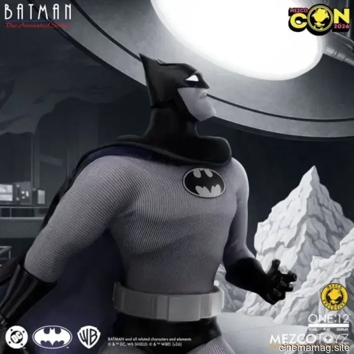 Mezco Toyz has revealed the Batman: The Animated Series Noir Edition One:12 Collective figure.