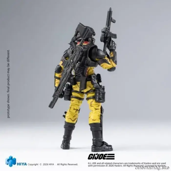 Hiya Toys has revealed the G.I. Joe Python Patrol Cobra Officer action figure from the Exquisite Basic Series.
