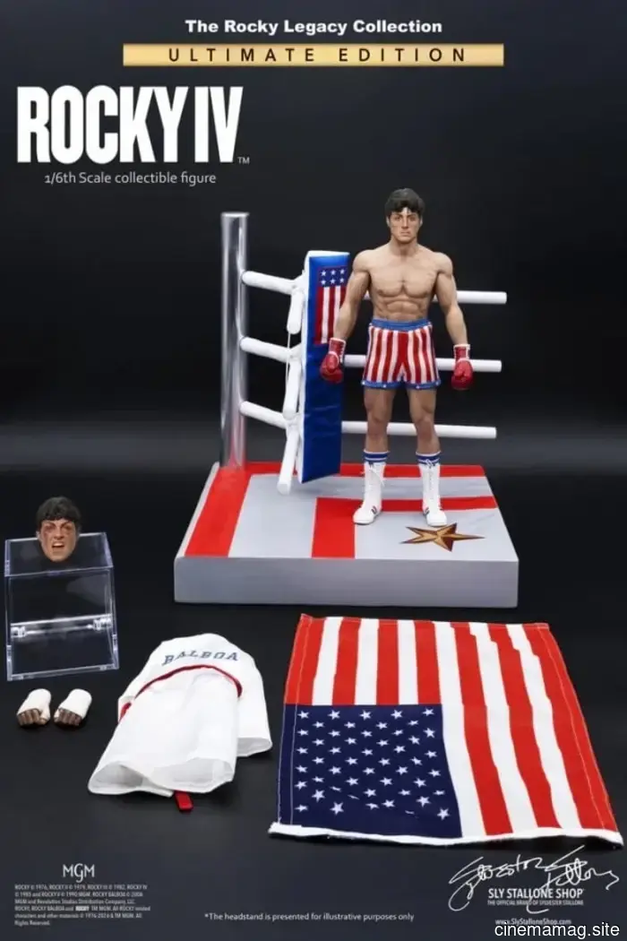 The sixth scale Rocky Balboa action figure from Rocky IV is now available for pre-order.
