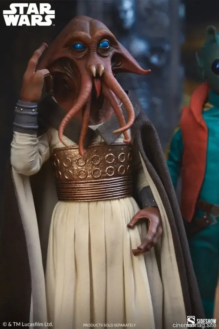 Tessek, Jabba’s accountant, becomes part of Sideshow’s Star Wars Scum & Villainy collection with a sixth-scale figure.