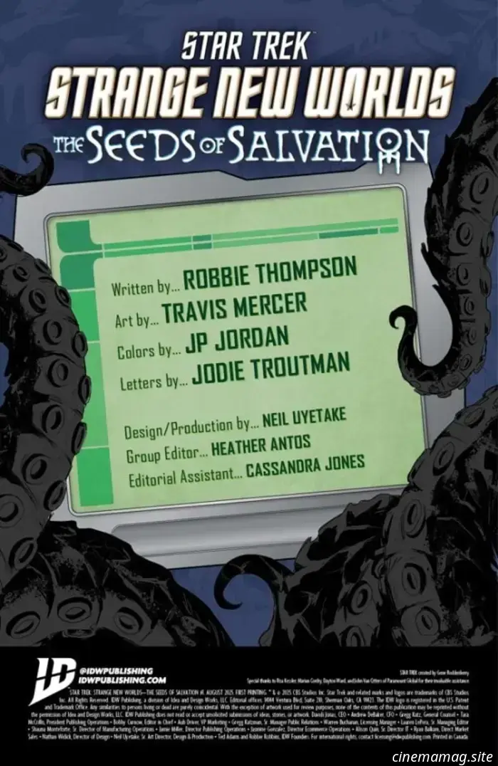 Star Trek: Strange New Worlds – The Seeds of Salvation #1 - Comic Book Sneak Peek